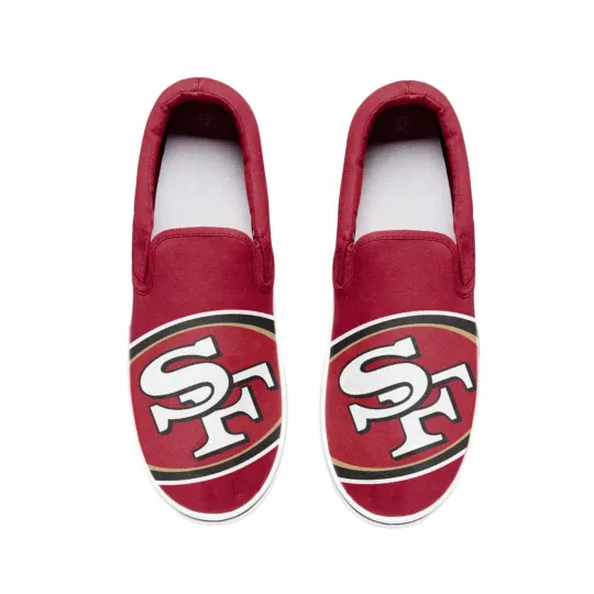 San Francisco Football Team 49ers Slip On Sneakers for Fan