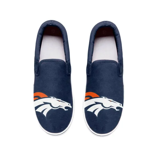 Denver Football Team Broncos Slip On Sneakers for Fan