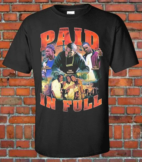 Discover Paid in Full 90s Style Bootleg T-Shirt Graphic Tee