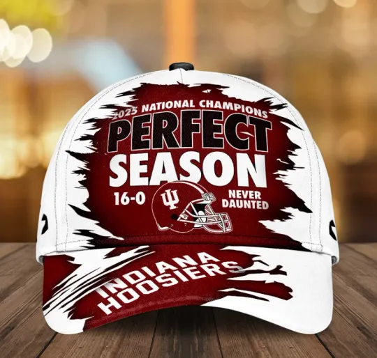 Discover Indianaa Hoosi1Er 2025 Classic Cap National Champions