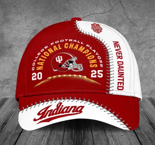 Discover Indianaa Hoosiers 2025 National Champions Baseball Cap