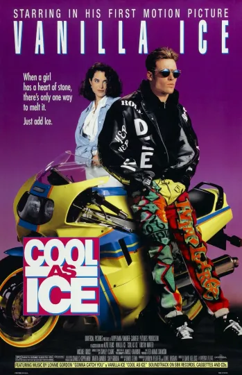 Discover Vanilla Ice Poster - Cool As Ice Movie Poster