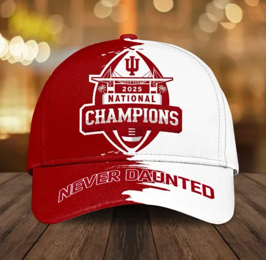 Discover Indian1a Hoosieer National Champions Classic Cap 2025