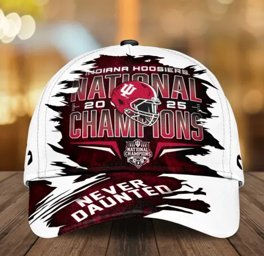 Discover Indianaa Hoosiers 2025 National Champions Baseball Cap