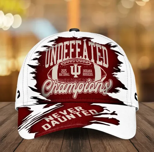 Discover Indianaa Hoosierr 2025 National Champions Unisex Baseball Cap