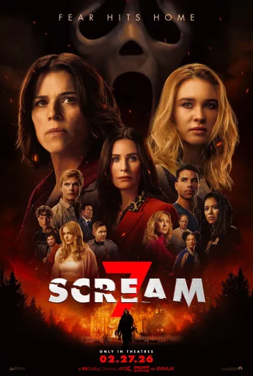 Discover Scream 7 Poster B - Scream Movie Poster with Neve Campbell