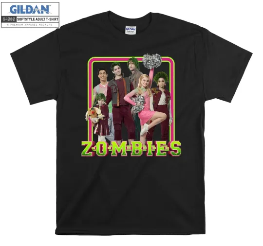 Disney Zombies Group Hoodie T-Shirt Men Women Unisex