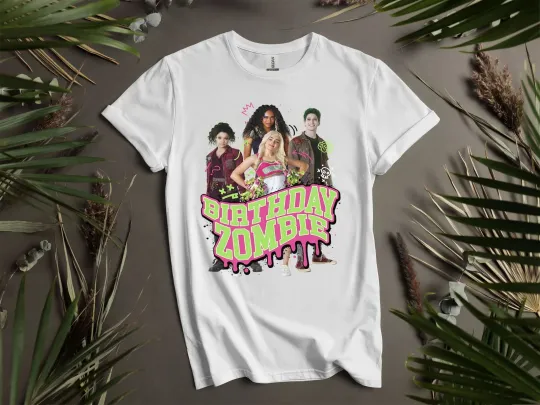 Discover Zombies Birthday Zombie Poster Hoodie T-Shirt Unisex