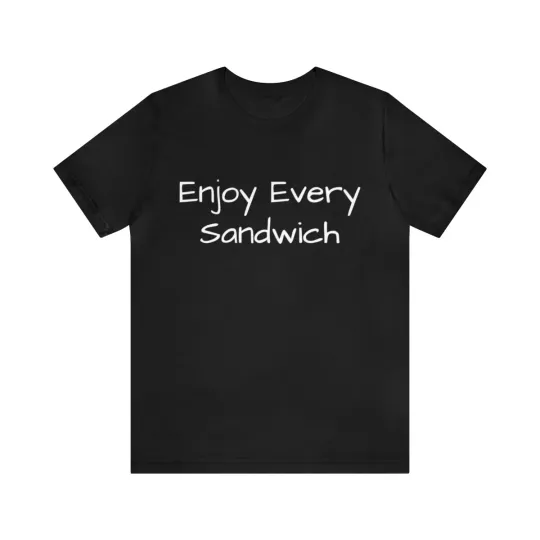 Warren Zevon "Enjoy Every Sandwich" T-shirt