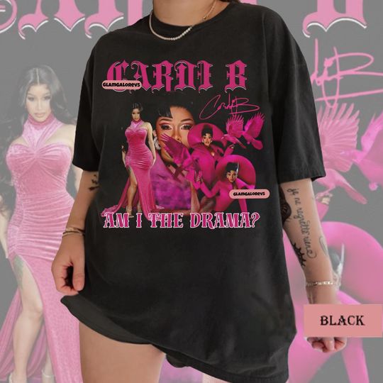 Discover Cardi B Tour Shirts, Concerts Shirts Pink 2026 Shirt, Unisex Gift For Fan Shirt