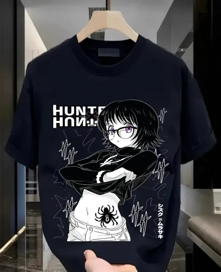 Chrollo Lucilfer T-Shirt xHunter HXH Anime Graphic Tee All Sizes