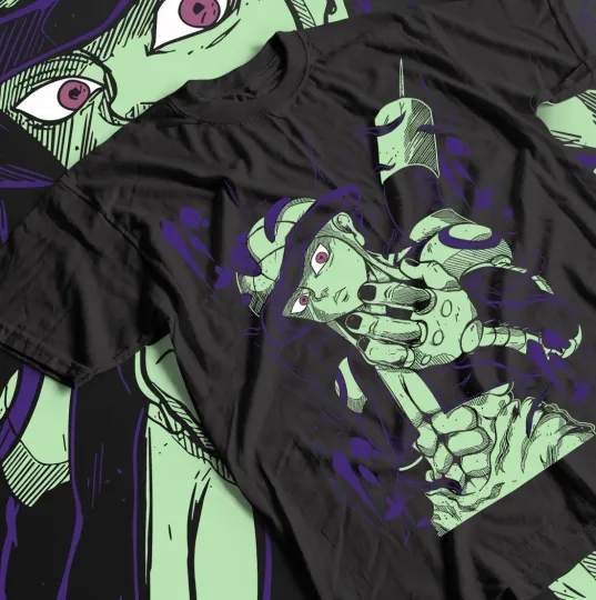 xHunter Anime T-Shirt Meruem Gon Killua Hisoka Zoldyck Unisex Tee