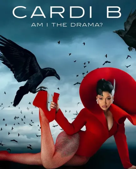 Discover Cardi B Little Miss Drama Tour 2026 Concert Poster Music Memorabilia