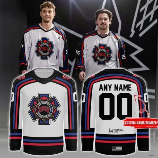 Discover Personalized Rebels First Responders Night Limited Edition Hockey Jersey