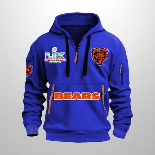 Bears 2026 SB LX Hoodie Half Zipper