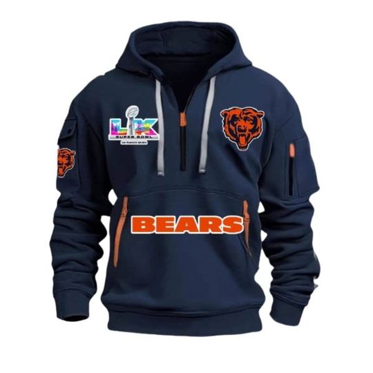 Discover Bears LX 2026 Quarter Zip Hoodie