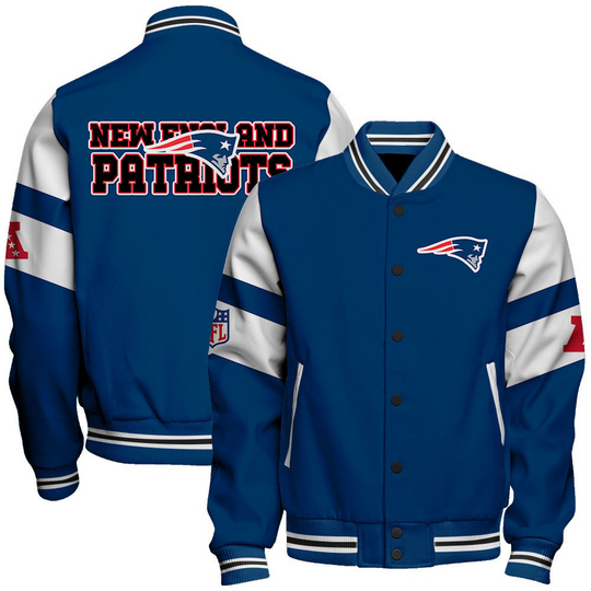 Discover New England Patriots Limited Edition All Over Print Full 3D Hooded Baseball Jacket