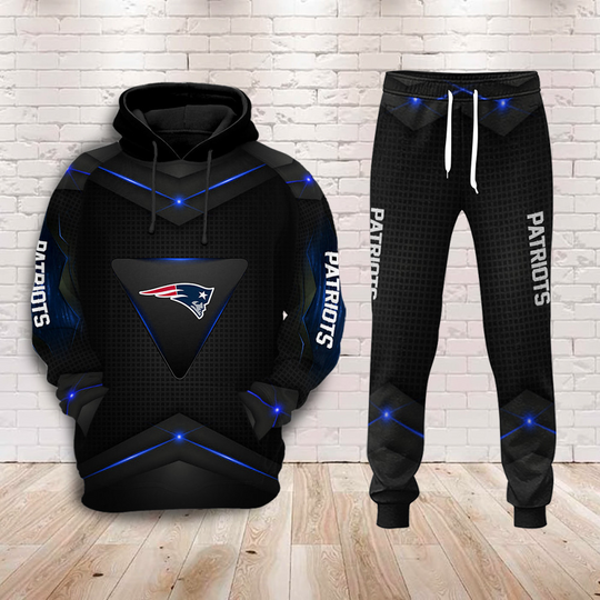 New England Patriots Combo Hoodie And Jogger