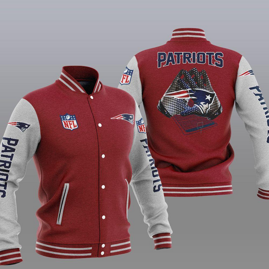 Discover New England Patriots Limited Edition All Over Print Full 3D Hooded Baseball Jacket
