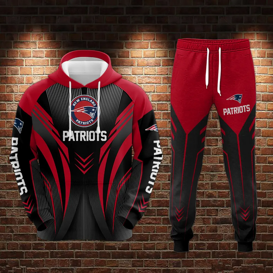 New England Patriots Personalized Combo Hoodie And Jogger