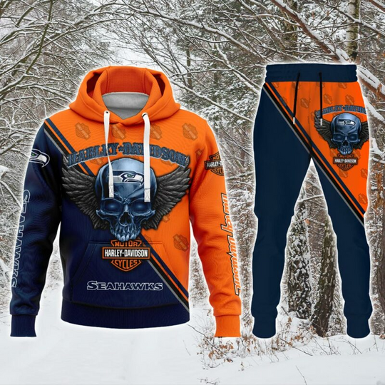 Discover Seattle Seahawks Combo Hoodie And Jogger