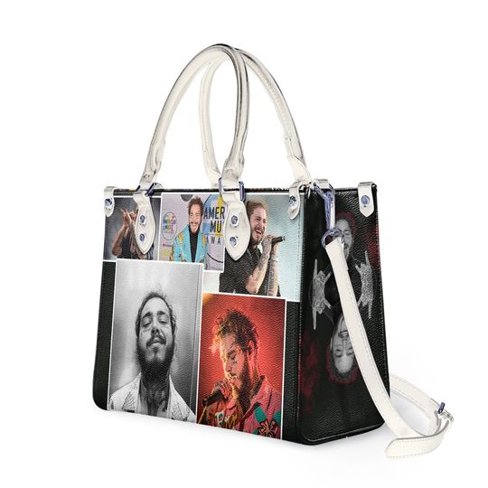 Post Malone Leather Bag,Post Malone Lover's Handbag,Post Malone Premium Bags And Purses,Leather Bag,Rapper Woman Handbag,Handmade Bag