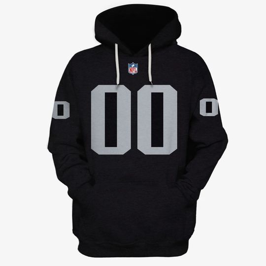 Discover Personalized Oakland Raiders 3D Hoodie