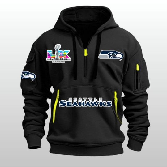 Seahawks 2026 LX Quarter Zip Hoodie