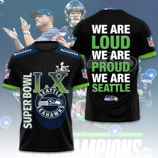 Seahawks 3D T-Shirt