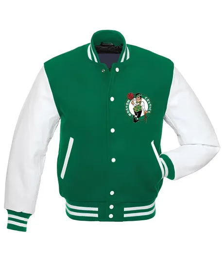 Boston Celtics Baseball Jacket, Baseball Jacket Gift for Fan