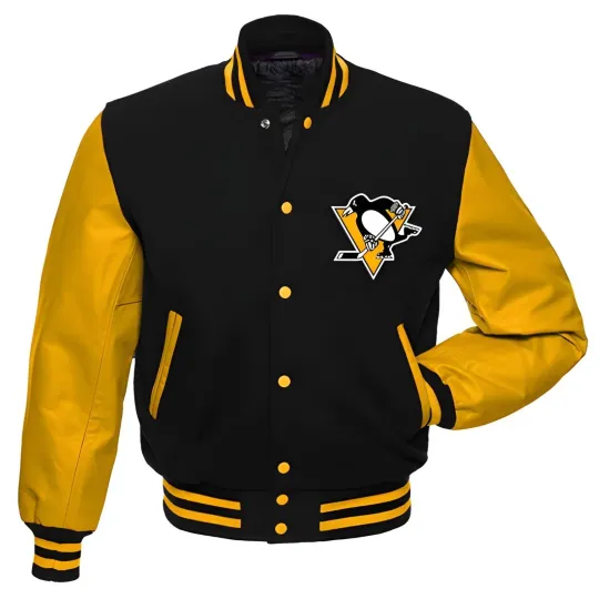 Discover Pittsburgh Penguins Baseball Jacket, Baseball Jacket Gift for Fan