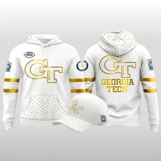 Discover Georgia Tech Football Pop Tarts Bowl Orlando Frosted 3D Hoodie
