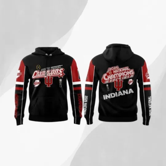 Discover Indiana Hoosiers 2026 National Champions The Final Victory 3D Hoodie