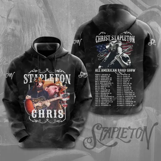 Discover Chris Stapleton 3D hoodie