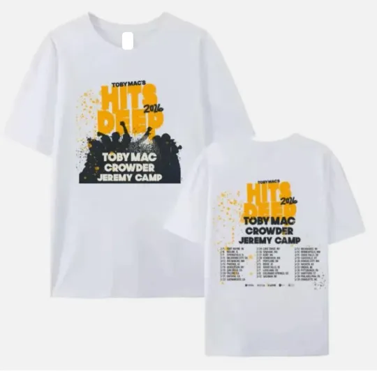 Discover Hits Deep Tour 2026 Tobymac Hits Deep Concert T-Shirt