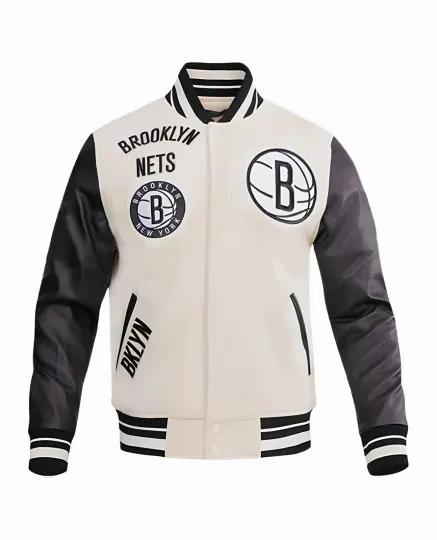 Discover Brooklyn Nets Baseball Jacket, Baseball Jacket Gift for Fan