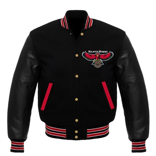 Discover Atlanta Hawks Baseball Jacket, Baseball Jacket Gift for Fan