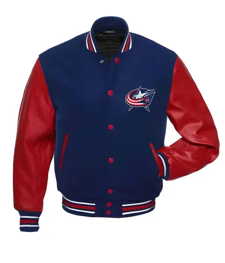 Discover Columbus Blue Jackets Baseball Jacket, Baseball Jacket Gift for Fan