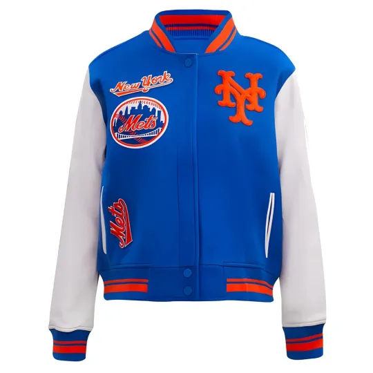 Discover New York Mets Baseball Jacket, Baseball Jacket Gift for Fan