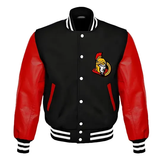 Discover Ottawa Senators Baseball Jacket, Baseball Jacket Gift for Fan