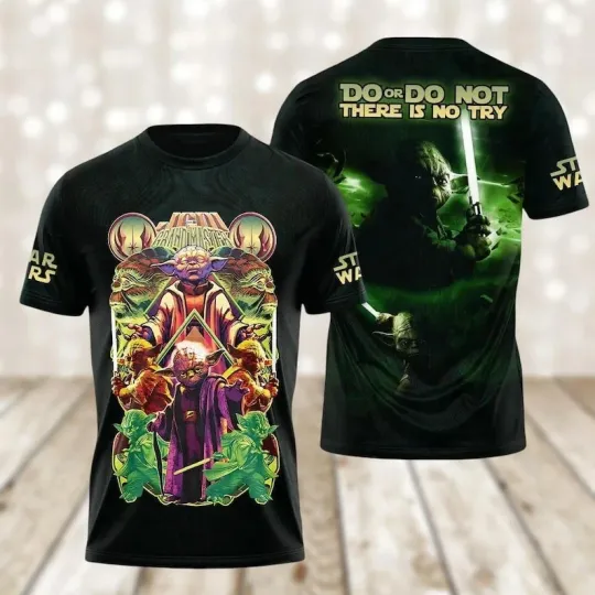 Discover Star Wars Yooda Do Or Do Not There Is No Try Tshirt 3D