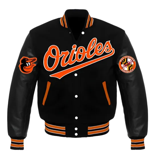 Baltimore Orioles Baseball Jacket, Baseball Jacket Gift for Fan