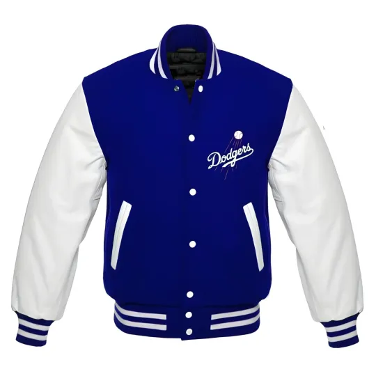 Los Angeles Dodgers Baseball Jacket, Baseball Jacket Gift for Fan