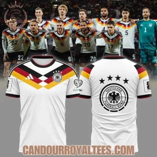 Discover Germany Team World Cup 2026 Uniform 3D Unisex T-Shirt