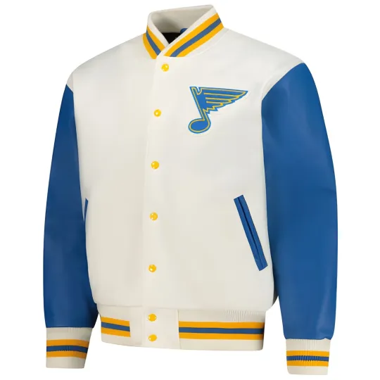 Discover St. Louis Blues Baseball Jacket, Baseball Jacket Gift for Fan