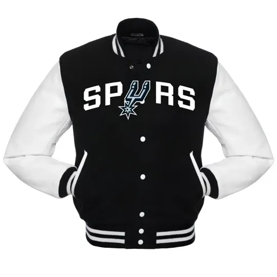 San Antonio Spurs Baseball Jacket, Baseball Jacket Gift for Fan