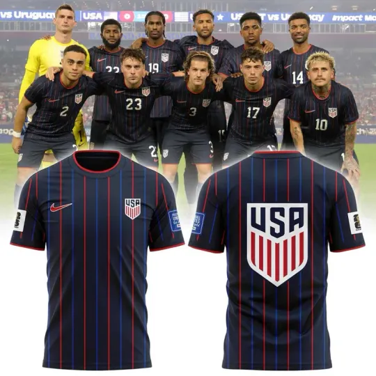 Discover U.S. S@ccer 2026 World Cup Limited Edition Away Shirt 3D