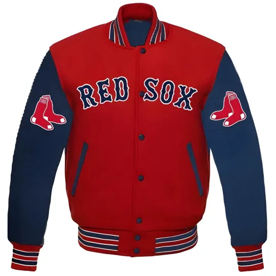 Boston Red Sox Baseball Jacket, Baseball Jacket Gift for Fan