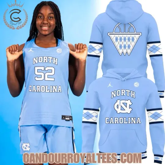 Discover Carolina Basketball Carolina Blue Uniform 3D Hoodie