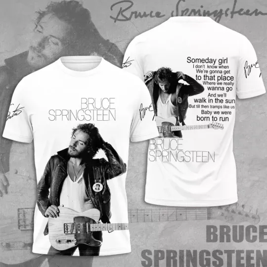Bruce Springsteen Born In The Usa 3D T-Shirt